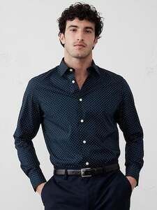 Banana Republic Navy Dress Shirt